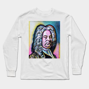 George Frideric Handel Portrait | George Frideric Handel Artwork 8 Long Sleeve T-Shirt